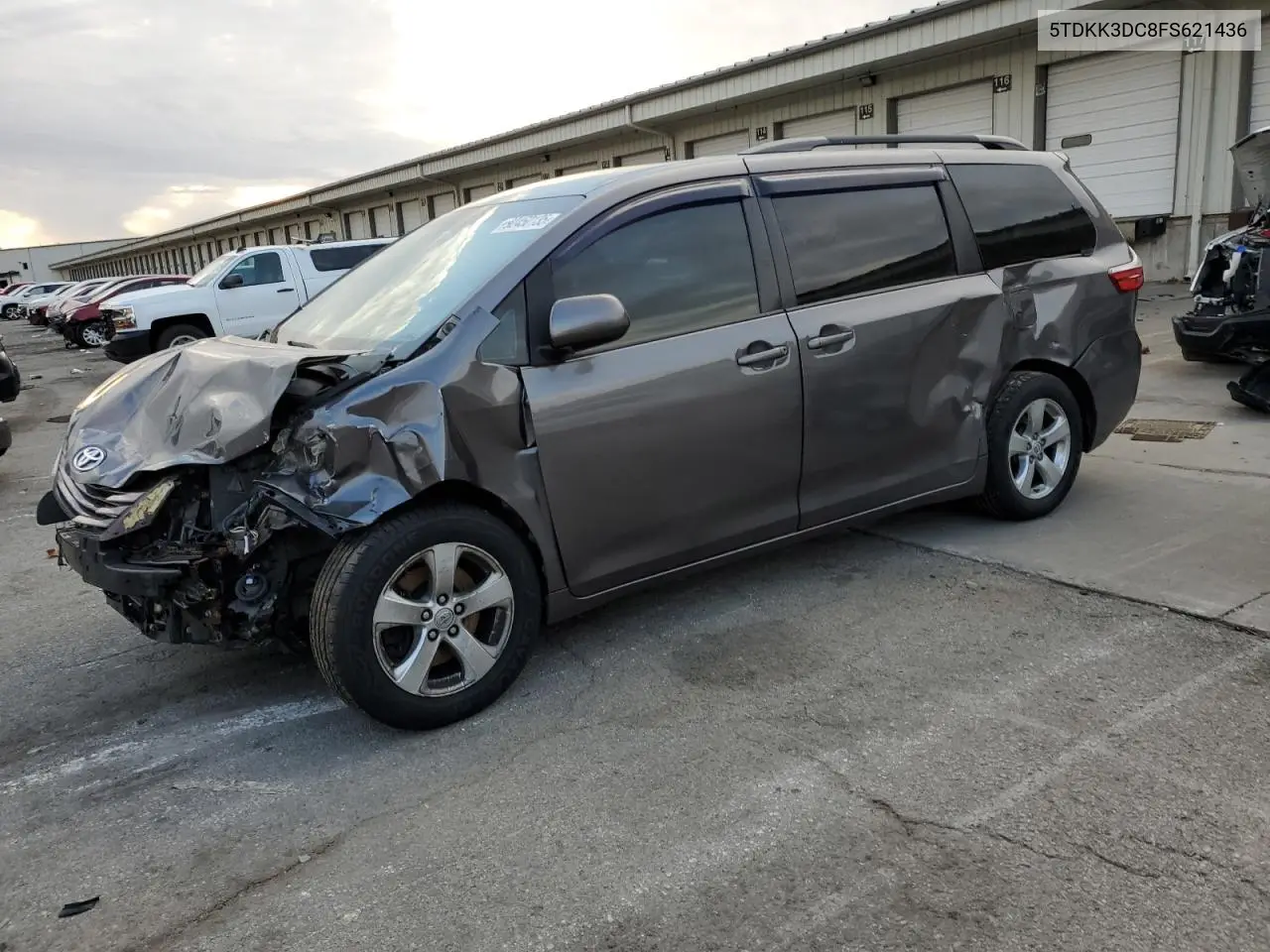 5TDKK3DC8FS621436 2015 Toyota Sienna Le