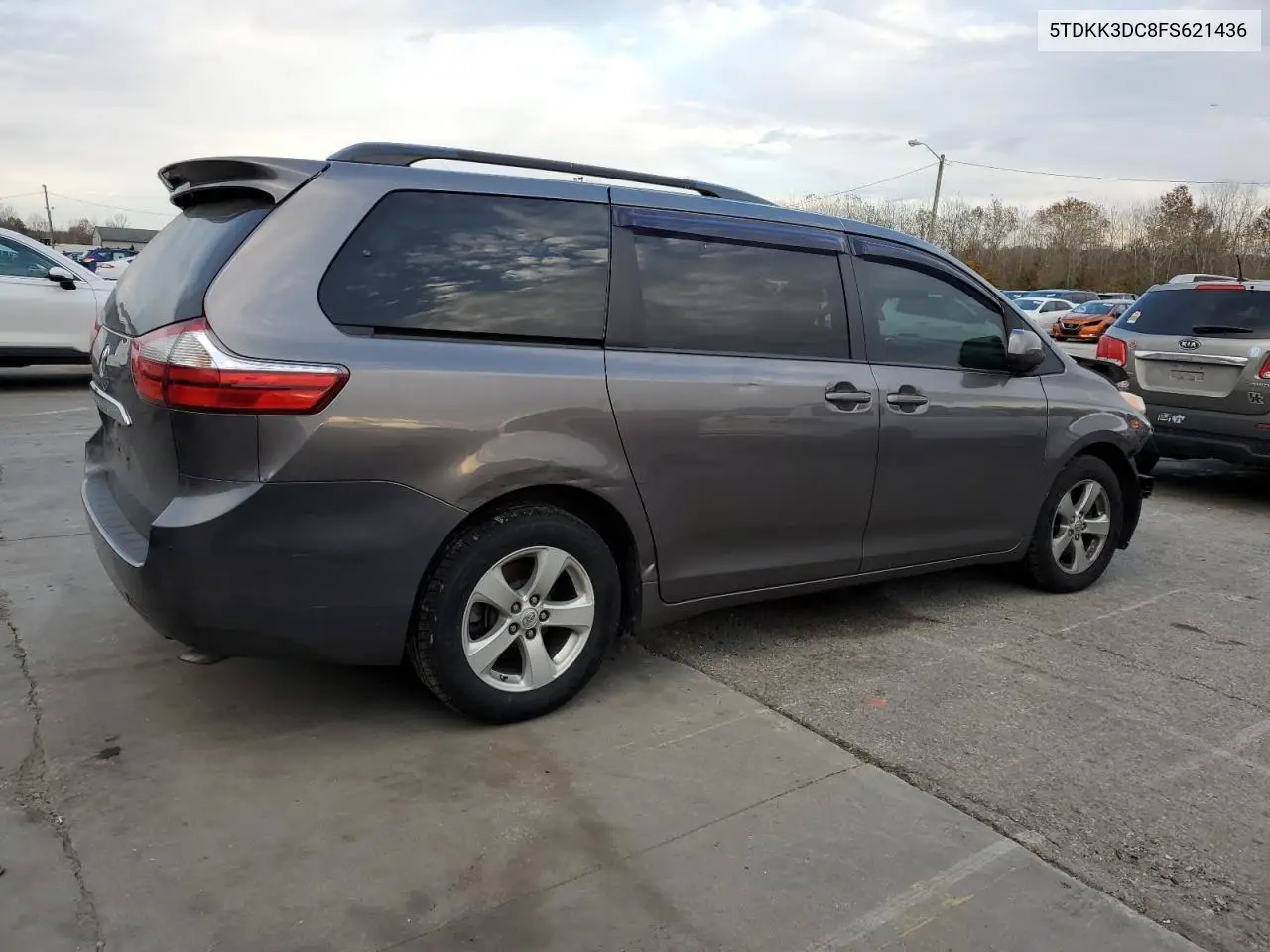 5TDKK3DC8FS621436 2015 Toyota Sienna Le