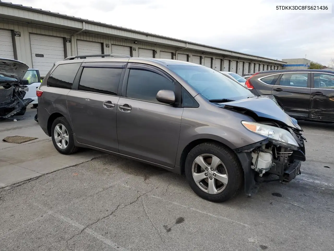 5TDKK3DC8FS621436 2015 Toyota Sienna Le