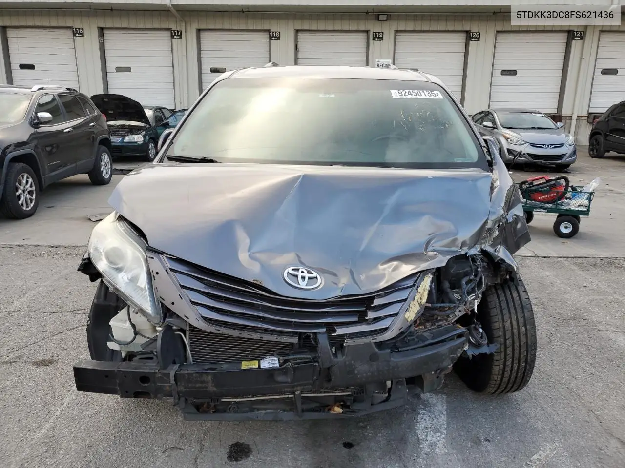 5TDKK3DC8FS621436 2015 Toyota Sienna Le