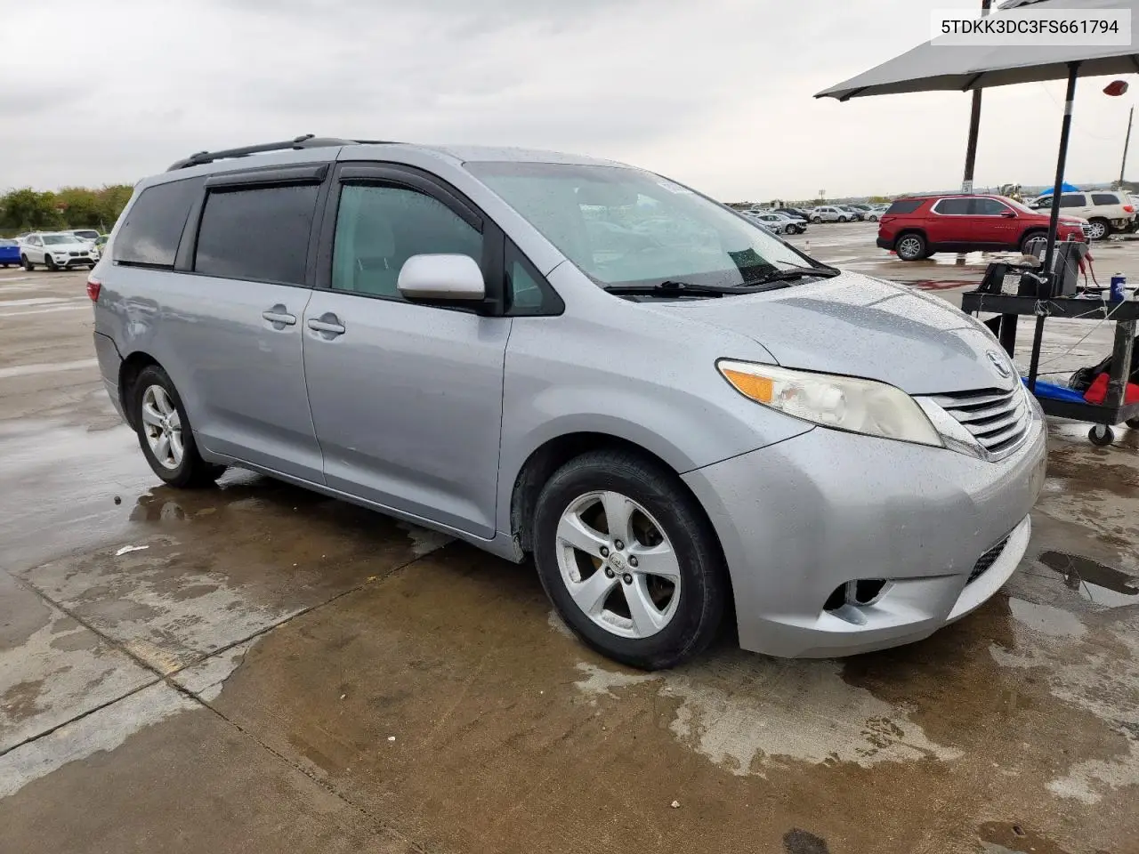 5TDKK3DC3FS661794 2015 Toyota Sienna Le