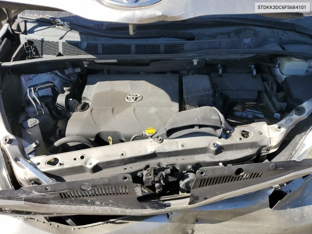 5TDKK3DC6FS684101 2015 Toyota Sienna Le
