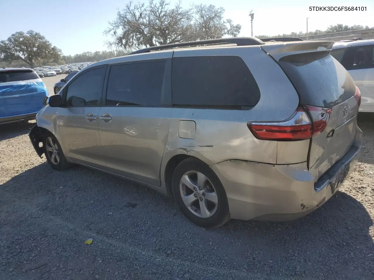 5TDKK3DC6FS684101 2015 Toyota Sienna Le