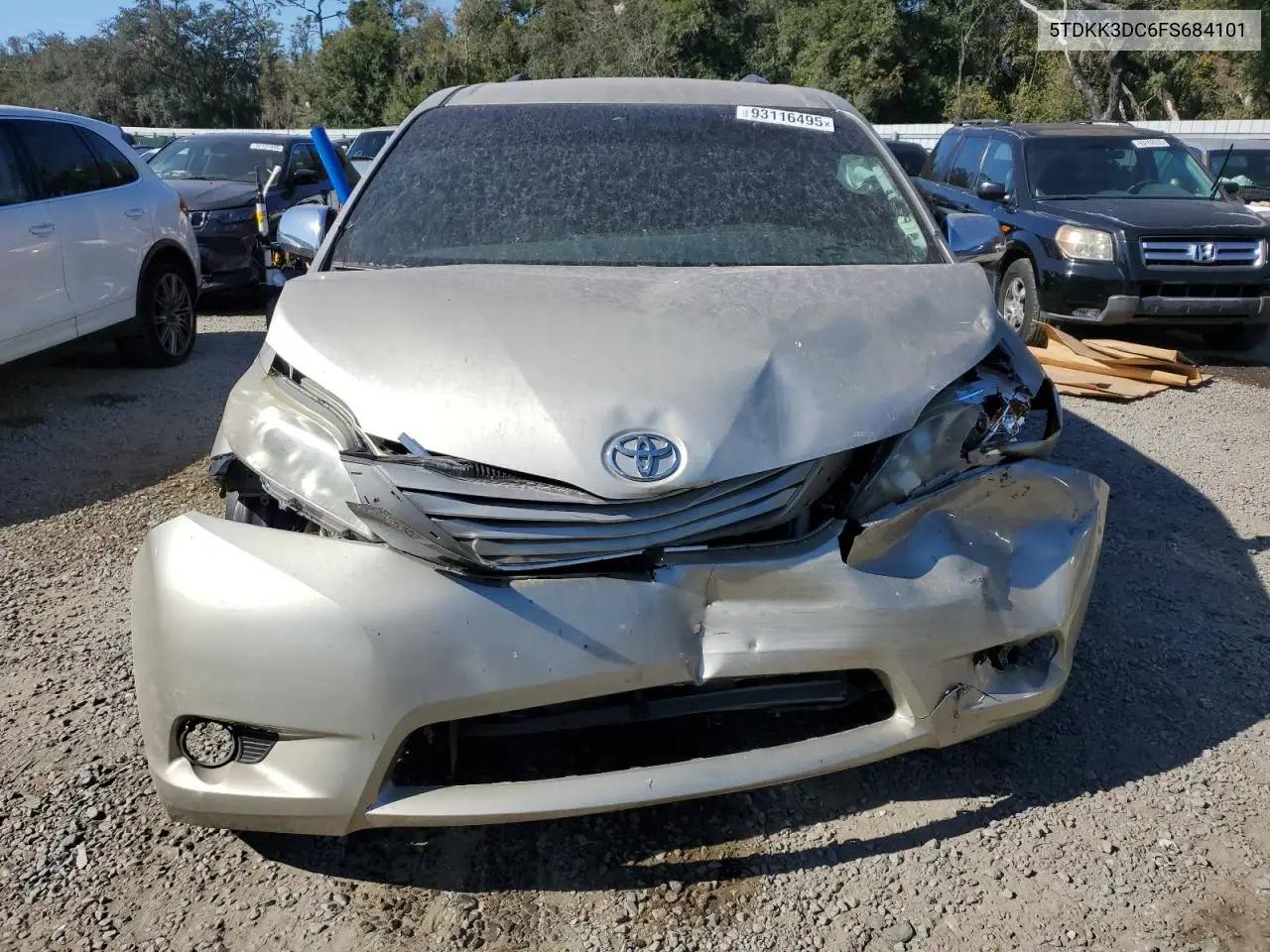 5TDKK3DC6FS684101 2015 Toyota Sienna Le
