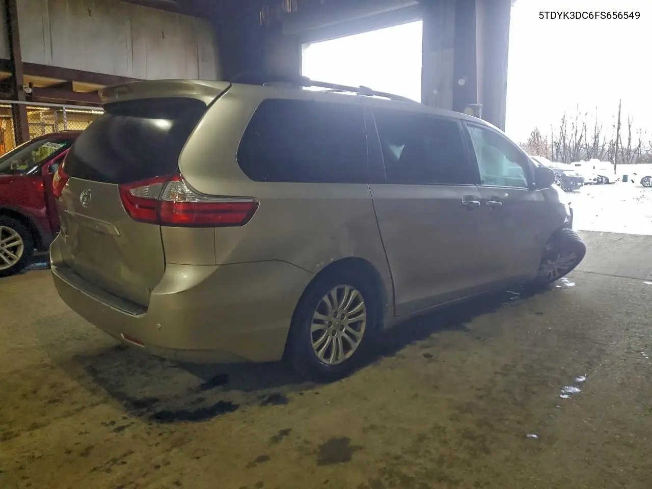 5TDYK3DC6FS656549 2015 Toyota Sienna Xle