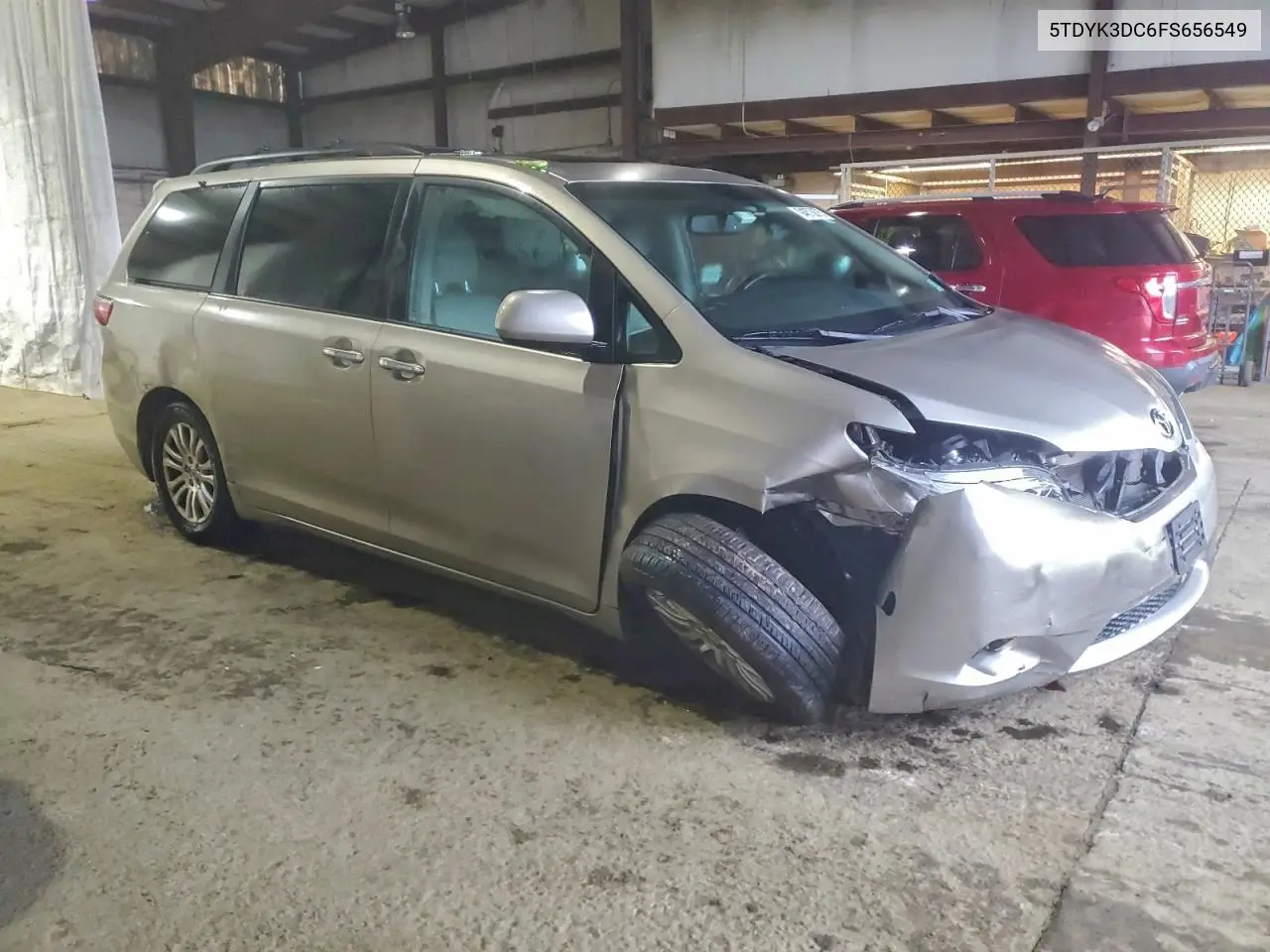 5TDYK3DC6FS656549 2015 Toyota Sienna Xle
