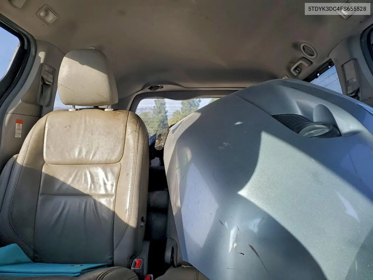 5TDYK3DC4FS655528 2015 Toyota Sienna Xle