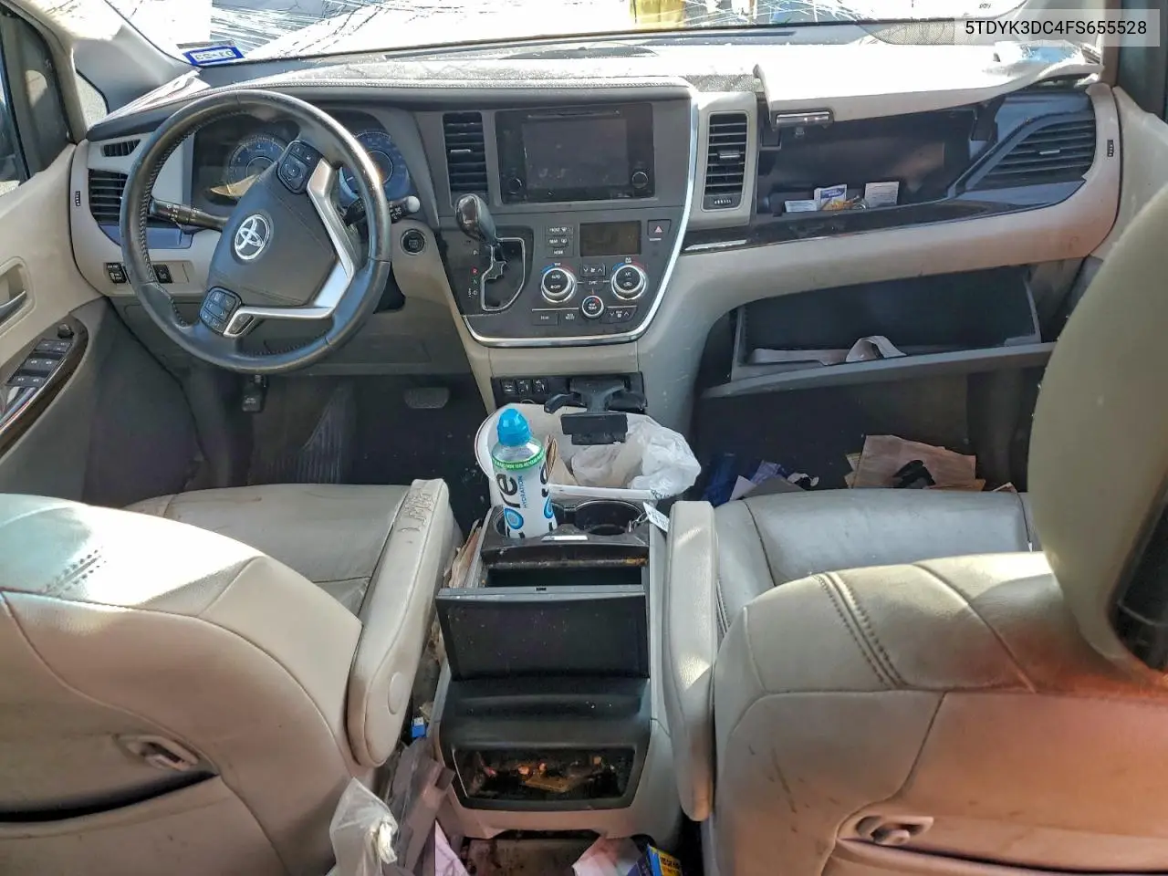 5TDYK3DC4FS655528 2015 Toyota Sienna Xle