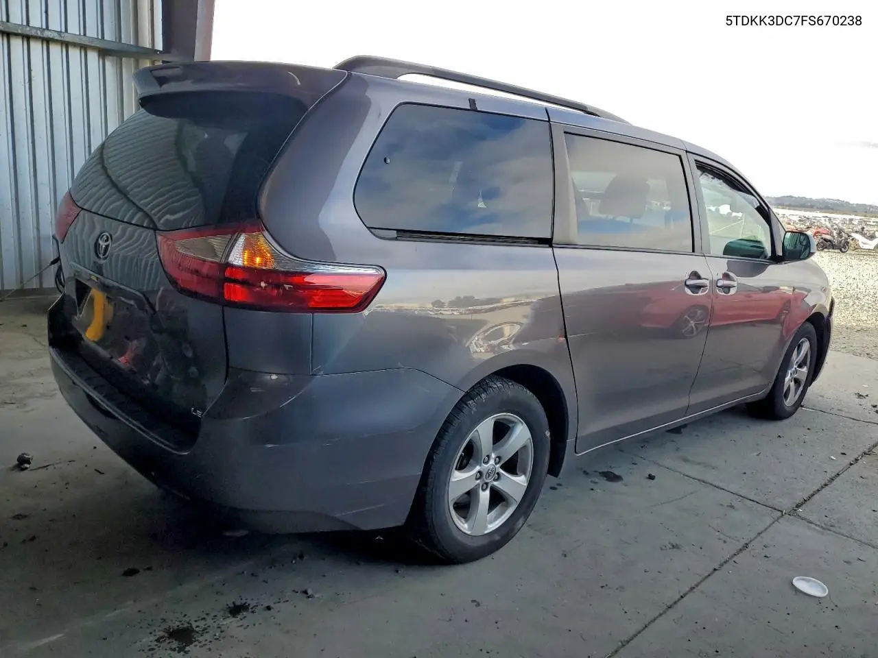 5TDKK3DC7FS670238 2015 Toyota Sienna Le