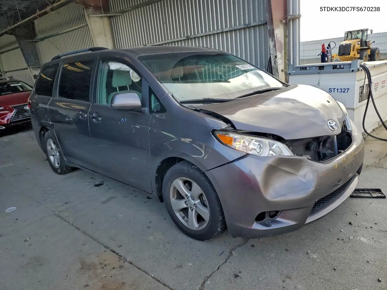 5TDKK3DC7FS670238 2015 Toyota Sienna Le