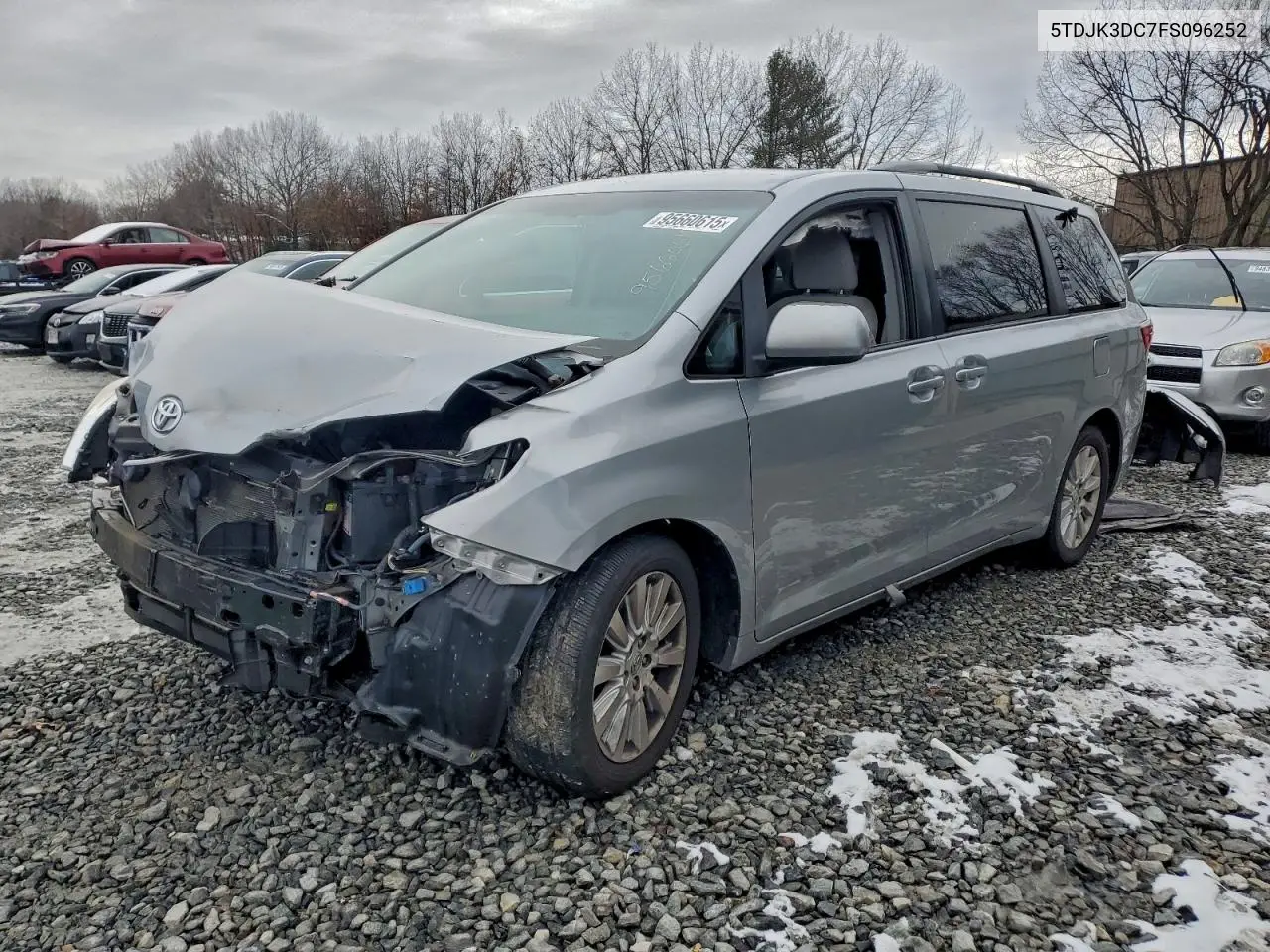 5TDJK3DC7FS096252 2015 Toyota Sienna Le