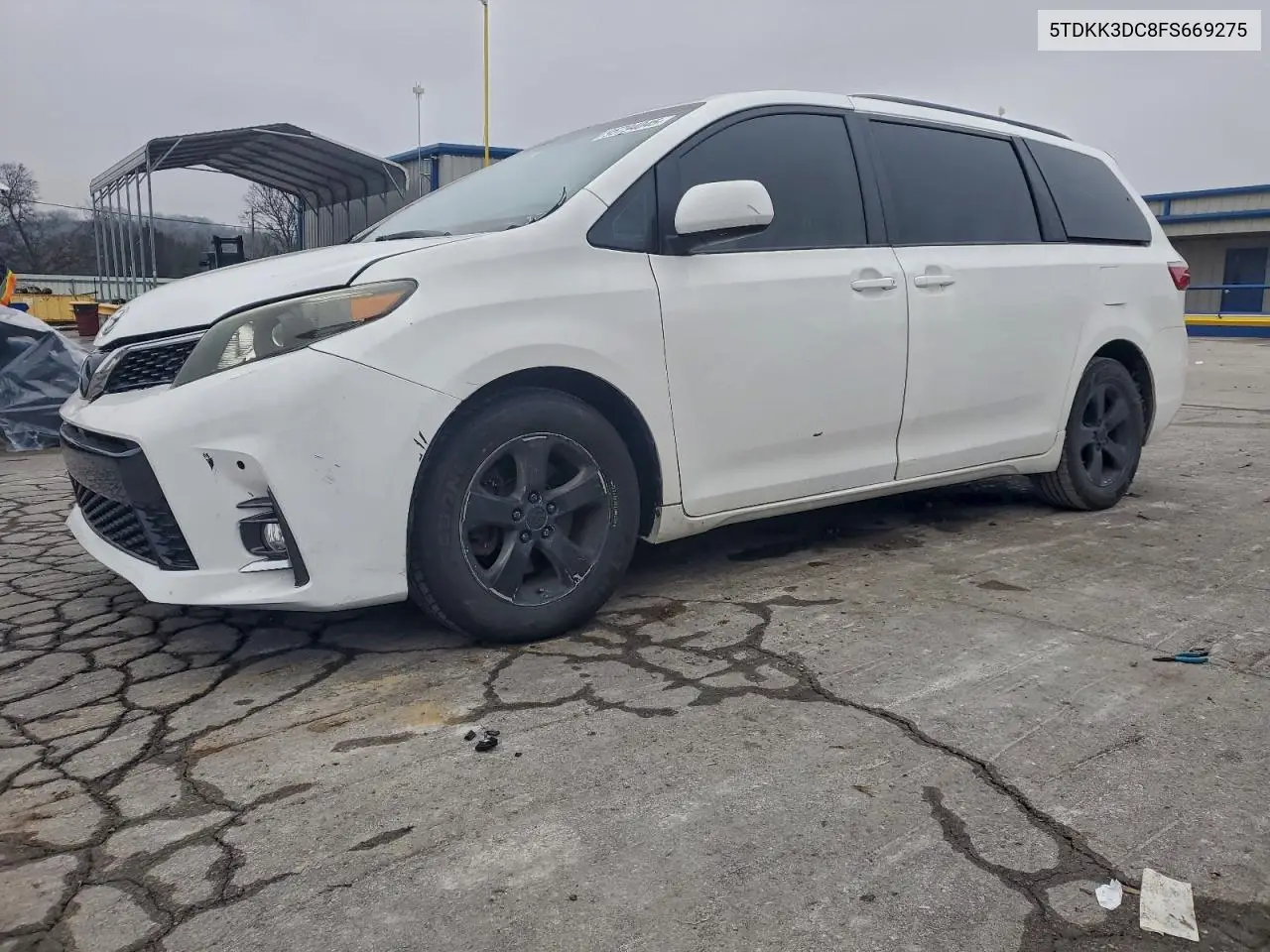 5TDKK3DC8FS669275 2015 Toyota Sienna Le