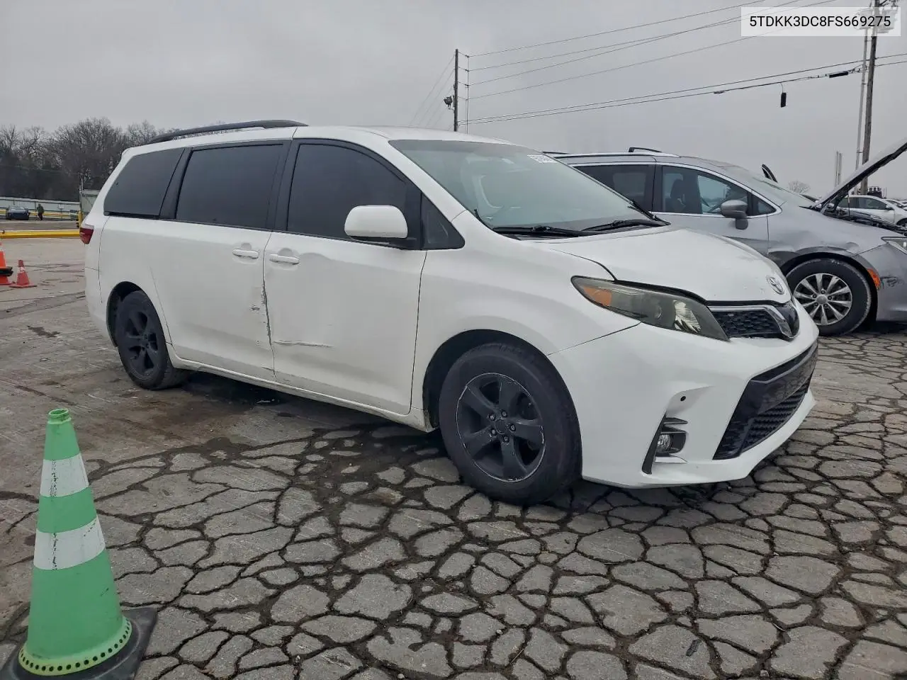 5TDKK3DC8FS669275 2015 Toyota Sienna Le