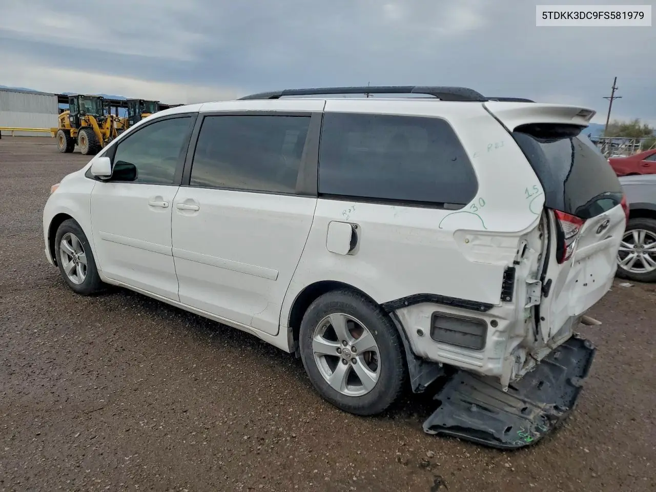 5TDKK3DC9FS581979 2015 Toyota Sienna