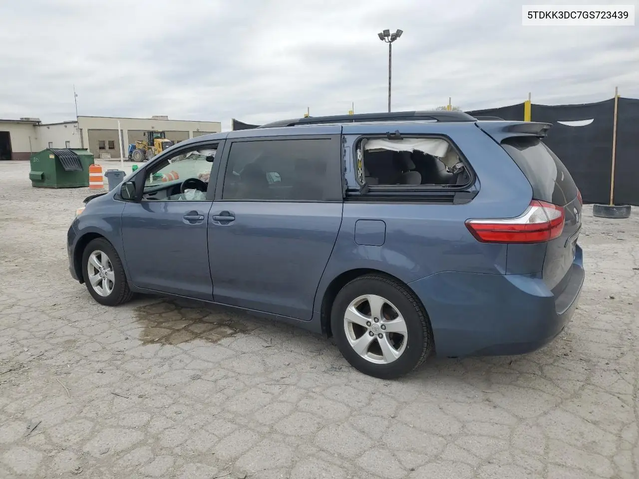 5TDKK3DC7GS723439 2016 Toyota Sienna Le