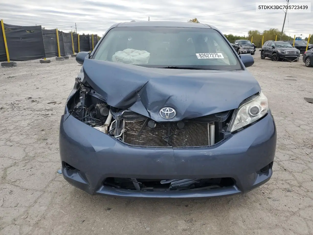 5TDKK3DC7GS723439 2016 Toyota Sienna Le