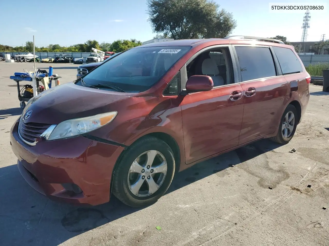 5TDKK3DCXGS708630 2016 Toyota Sienna Le