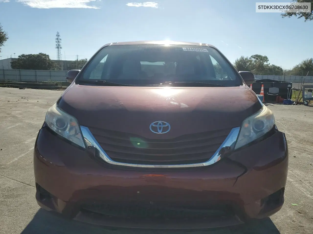 5TDKK3DCXGS708630 2016 Toyota Sienna Le