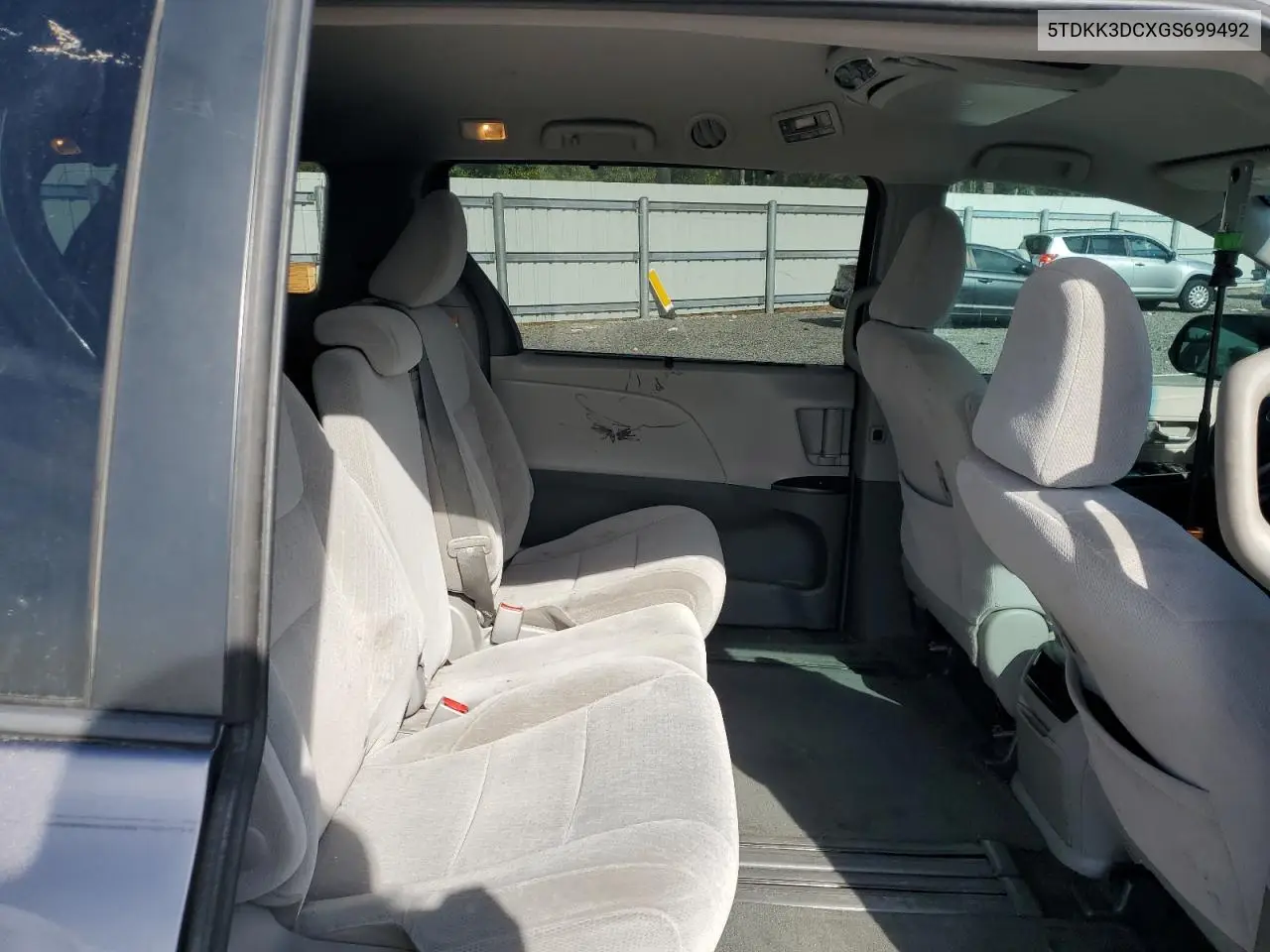 5TDKK3DCXGS699492 2016 Toyota Sienna Le
