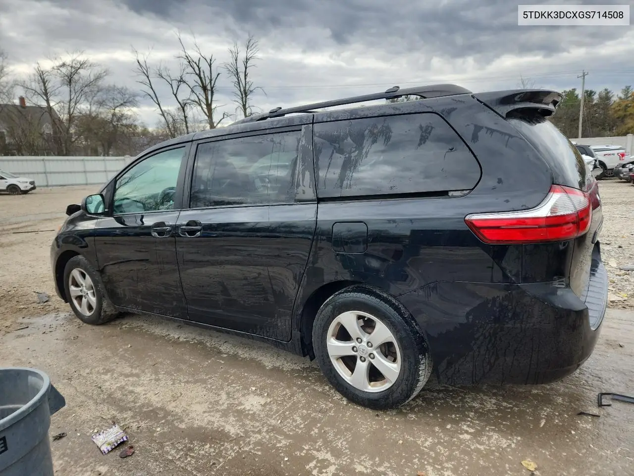 5TDKK3DCXGS714508 2016 Toyota Sienna Le