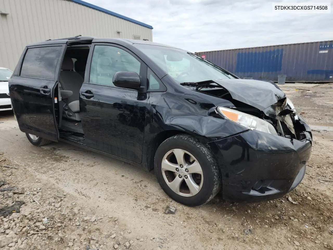 5TDKK3DCXGS714508 2016 Toyota Sienna Le