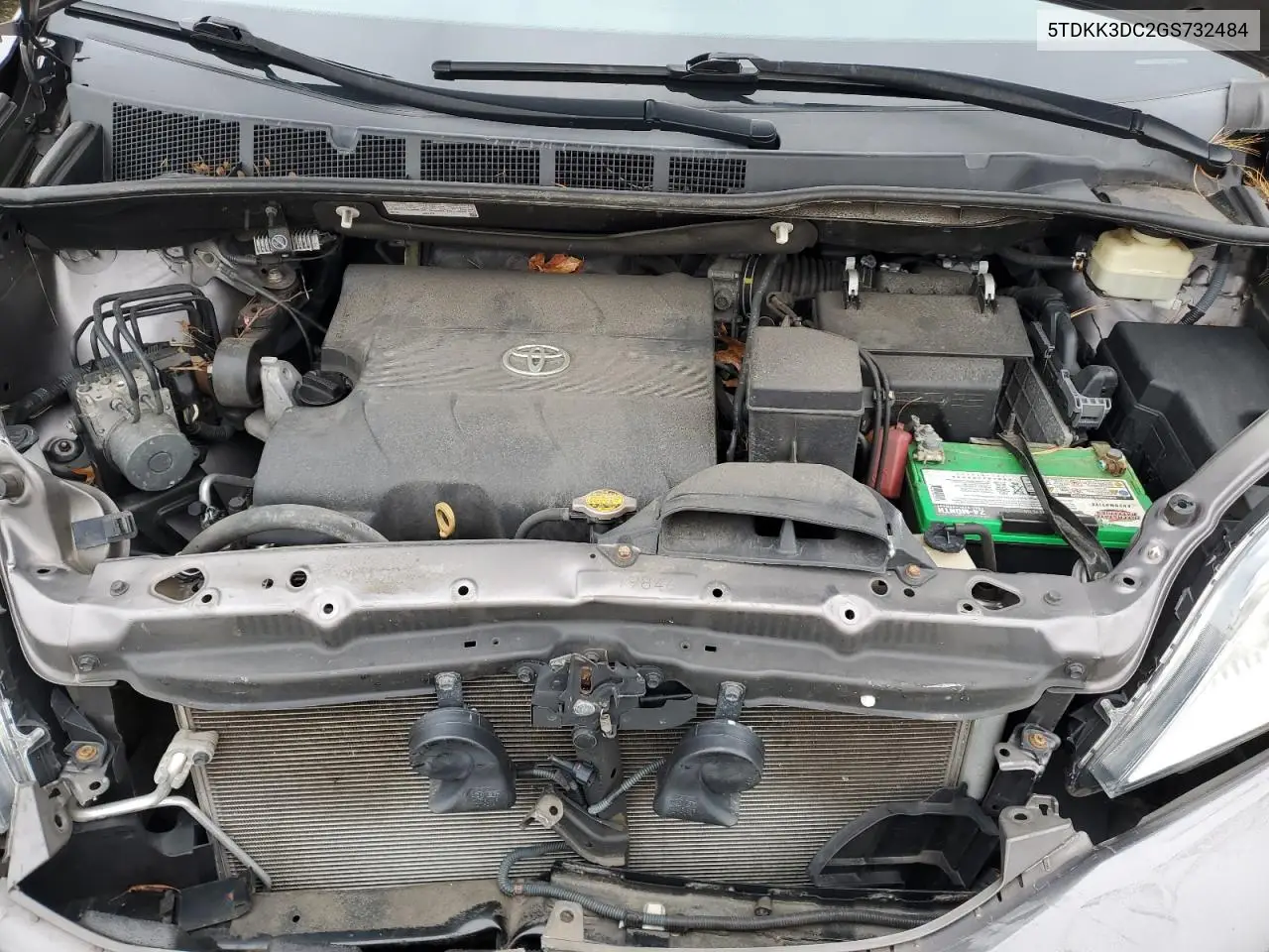 5TDKK3DC2GS732484 2016 Toyota Sienna Le