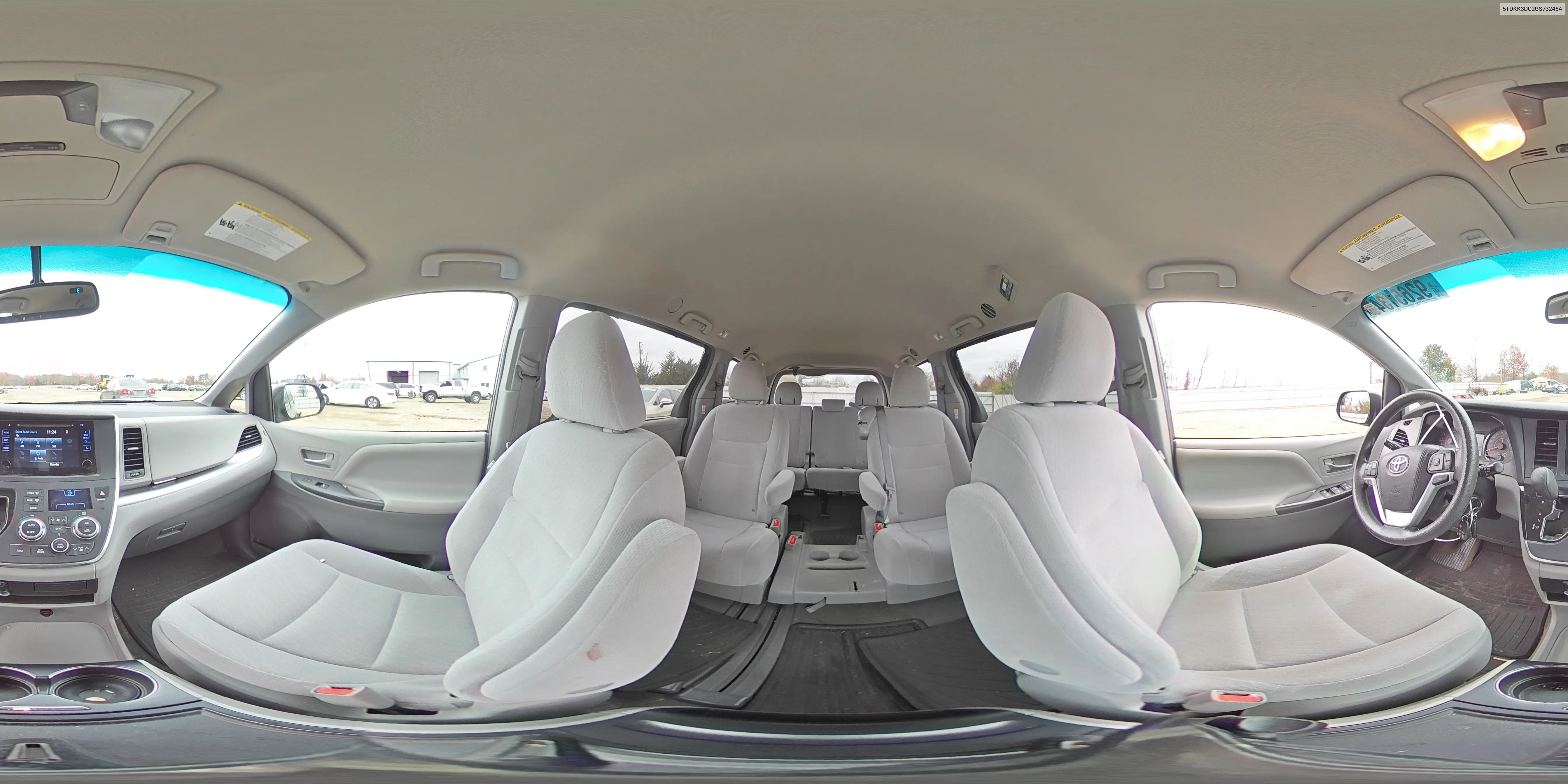 5TDKK3DC2GS732484 2016 Toyota Sienna Le