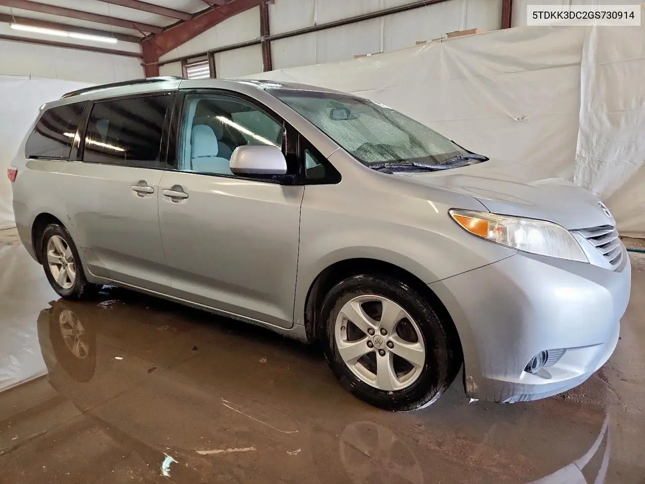 5TDKK3DC2GS730914 2016 Toyota Sienna Le