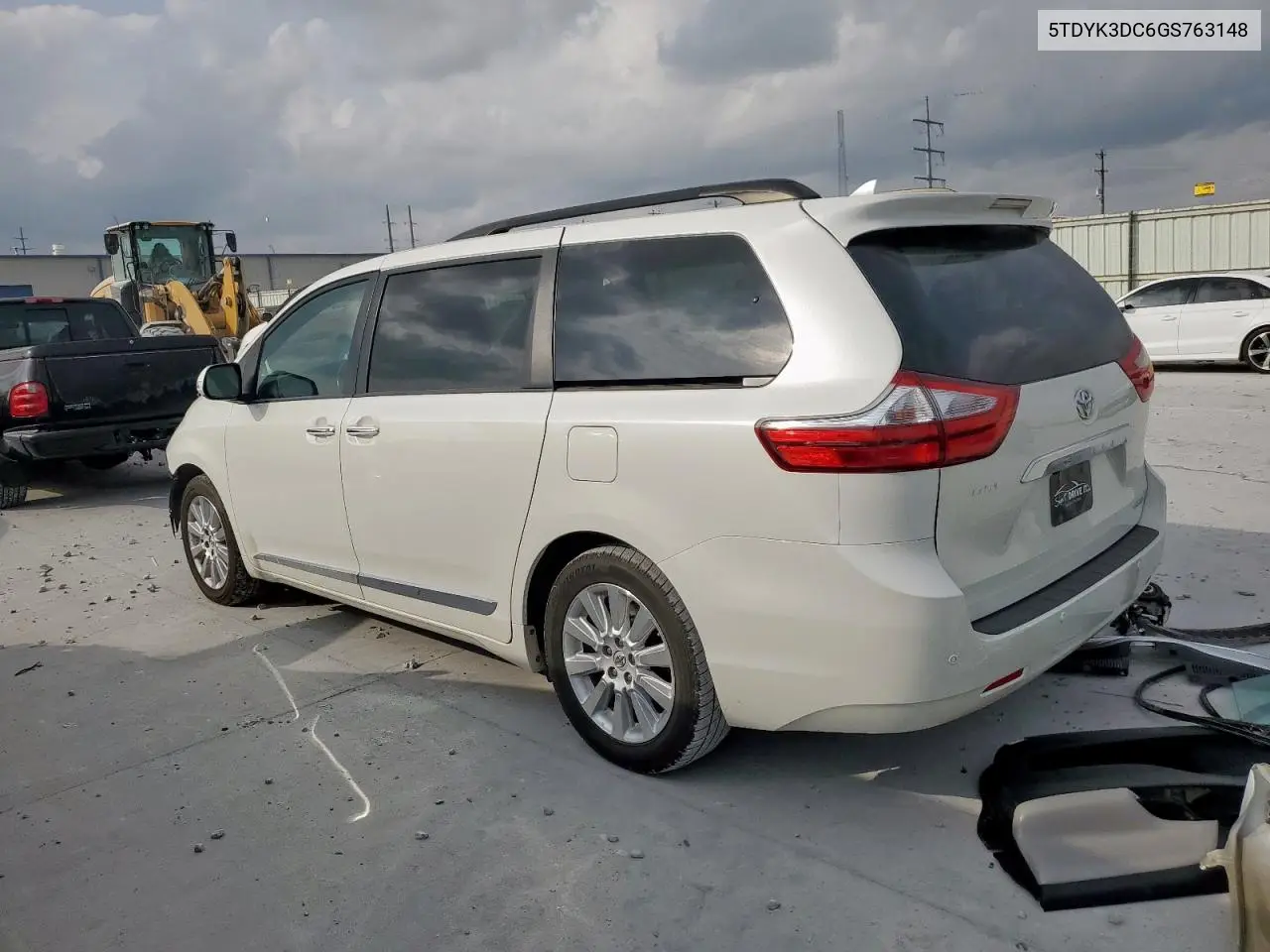 5TDYK3DC6GS763148 2016 Toyota Sienna Xle
