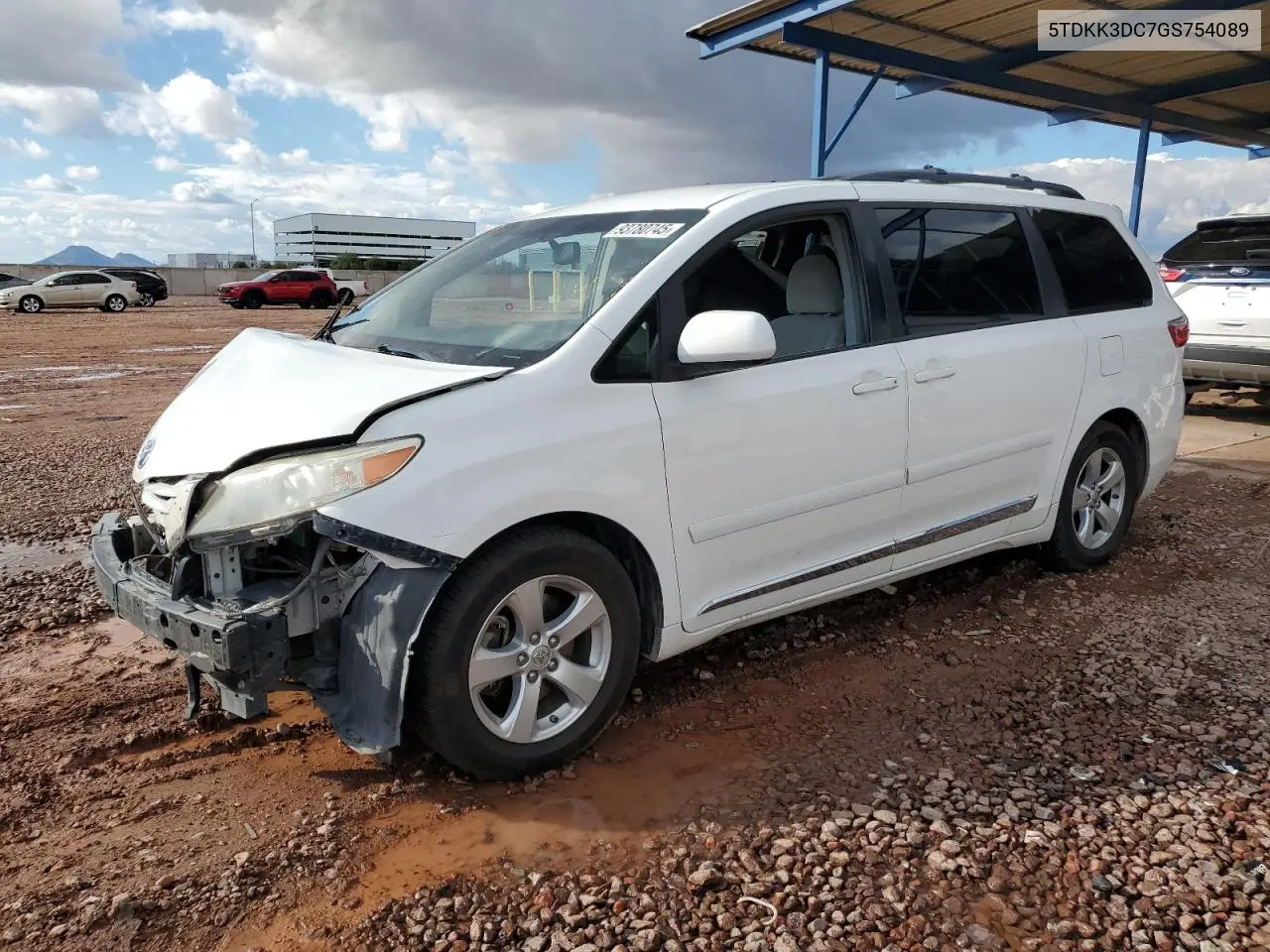 5TDKK3DC7GS754089 2016 Toyota Sienna Le