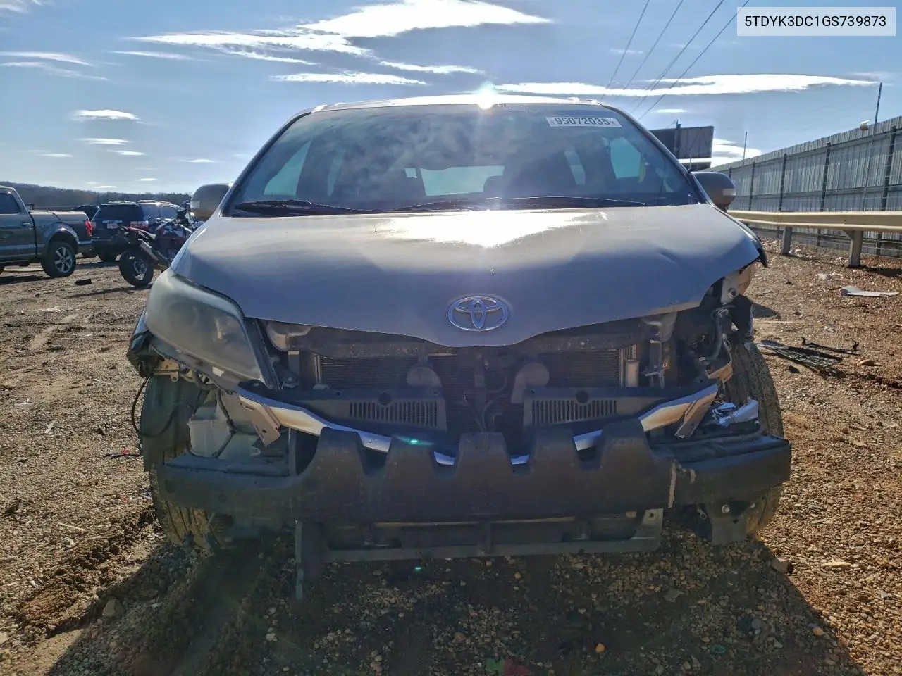 5TDYK3DC1GS739873 2016 Toyota Sienna Xle