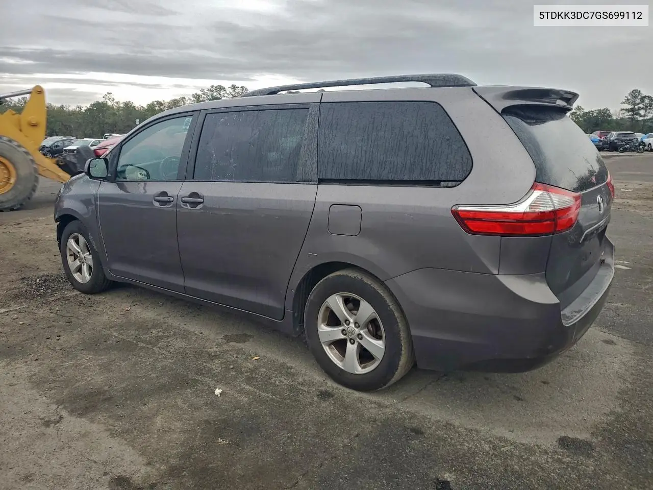 5TDKK3DC7GS699112 2016 Toyota Sienna Le