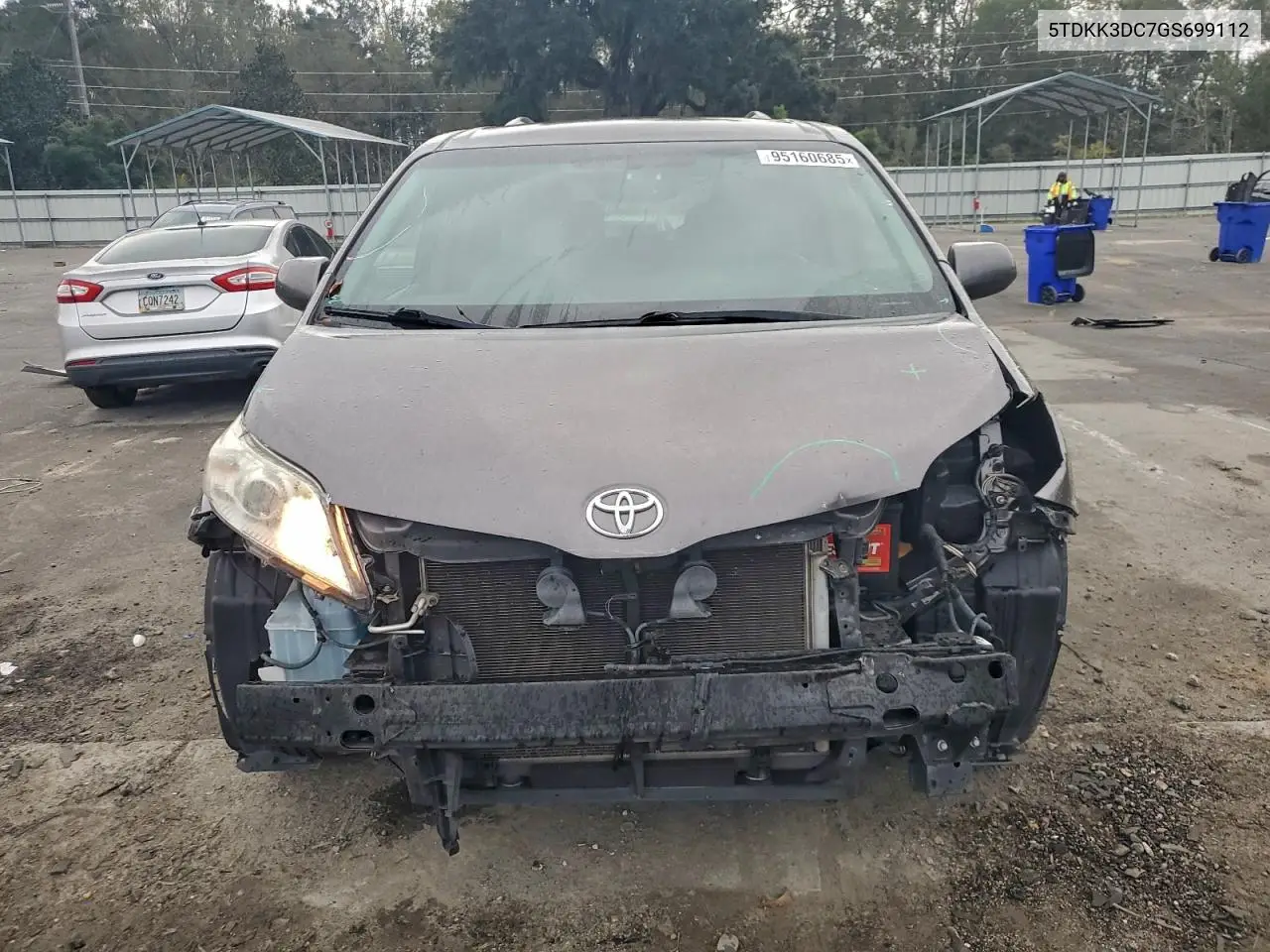 5TDKK3DC7GS699112 2016 Toyota Sienna Le