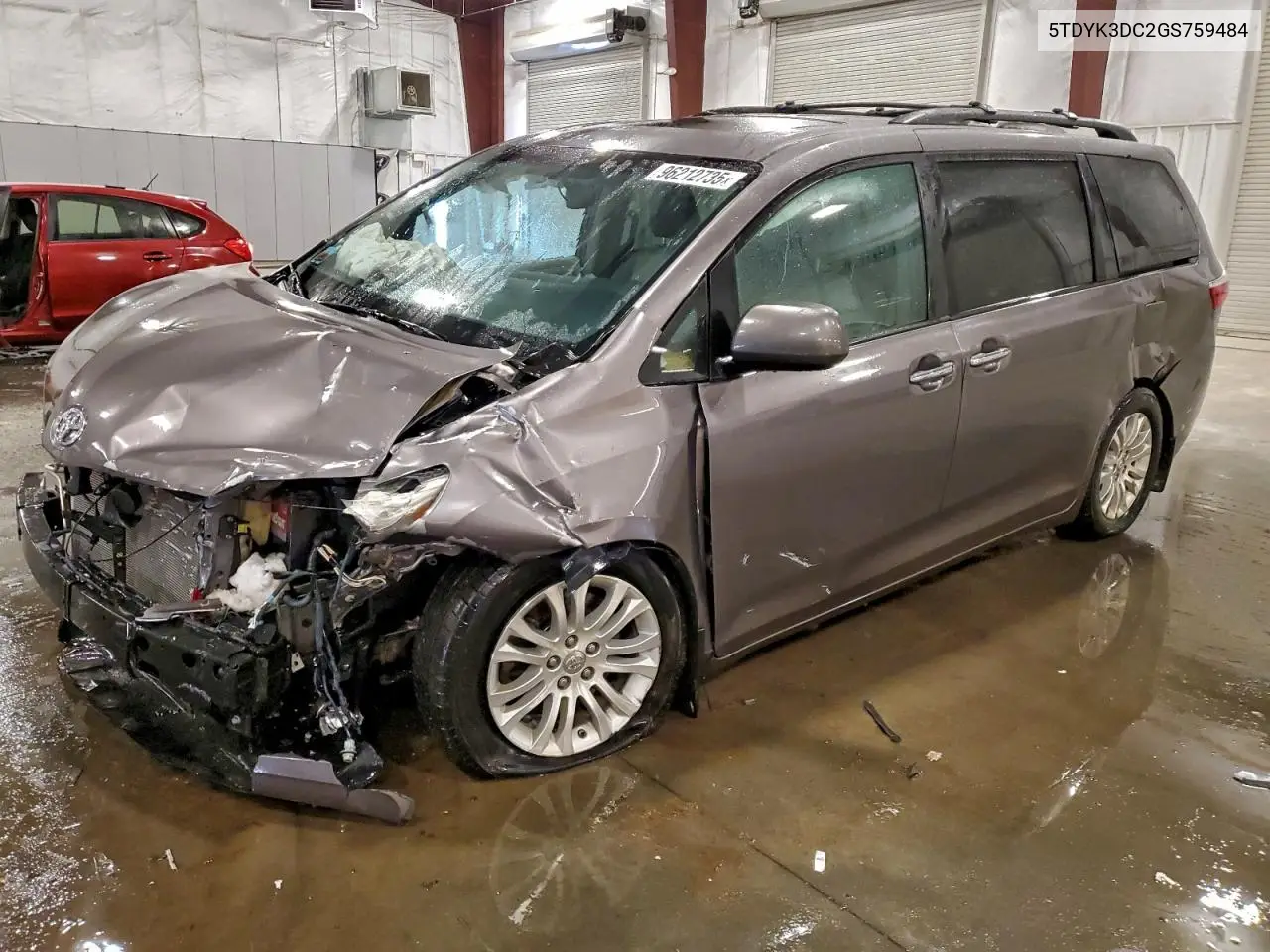 5TDYK3DC2GS759484 2016 Toyota Sienna Xle
