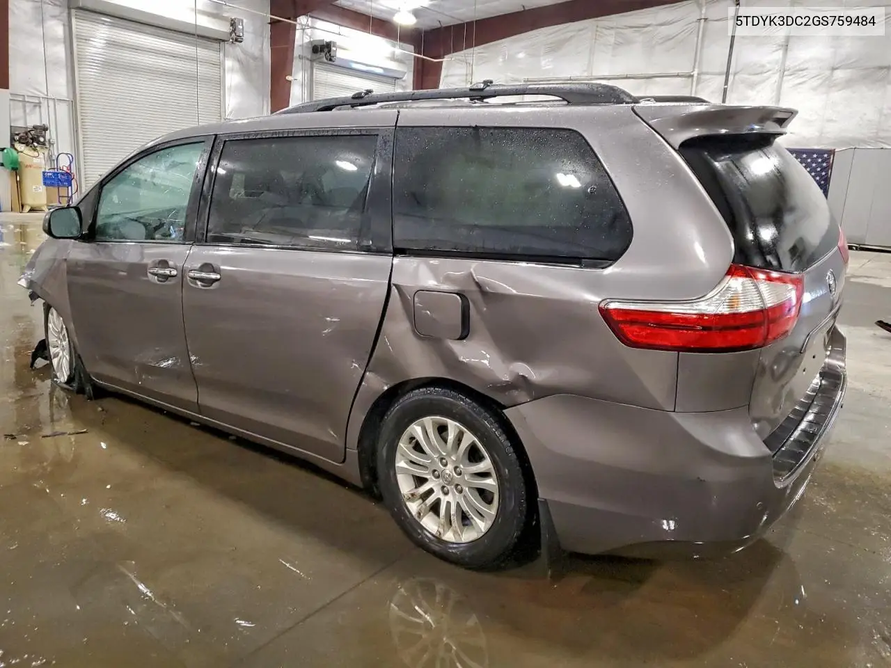5TDYK3DC2GS759484 2016 Toyota Sienna Xle