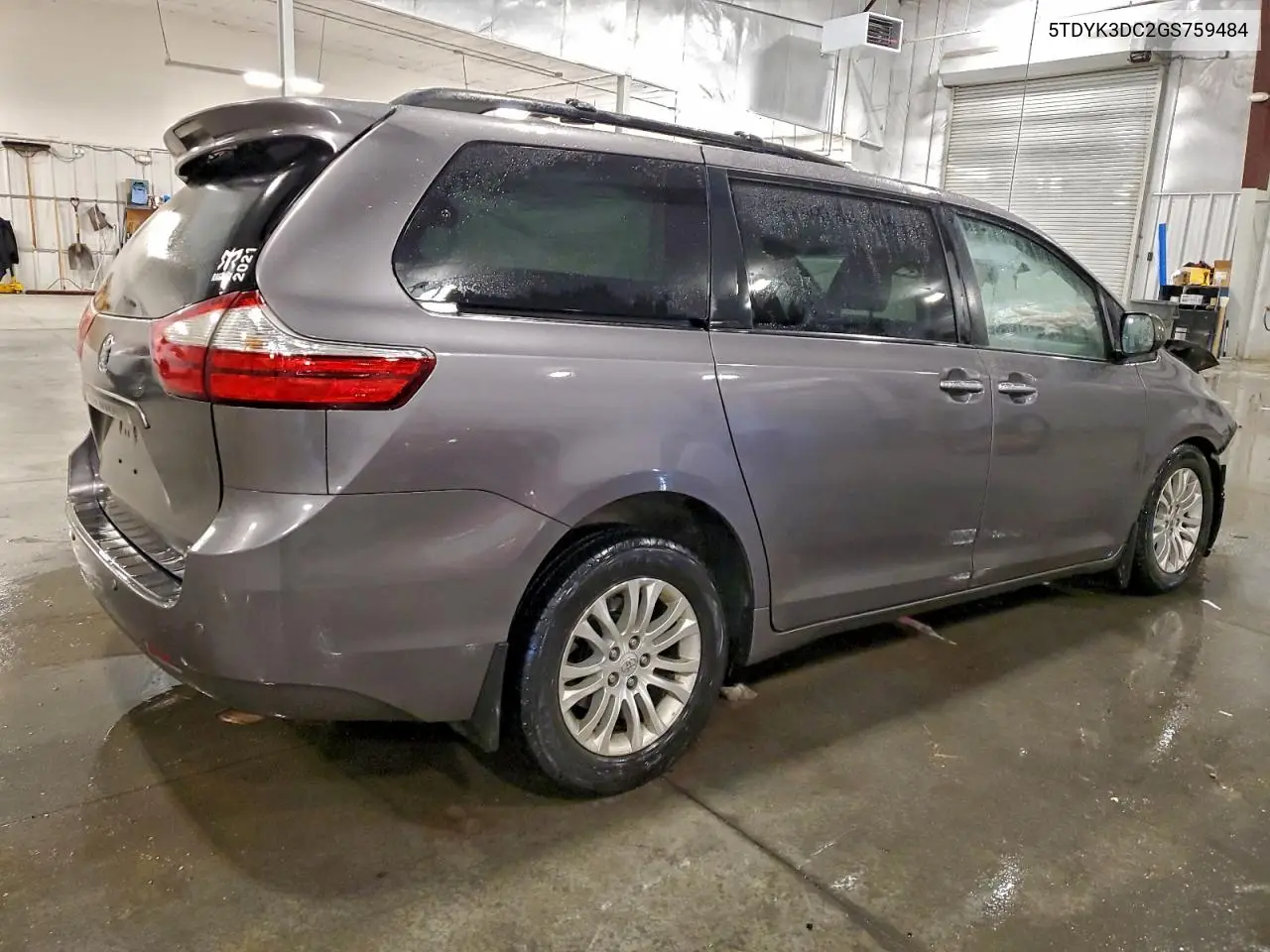 5TDYK3DC2GS759484 2016 Toyota Sienna Xle