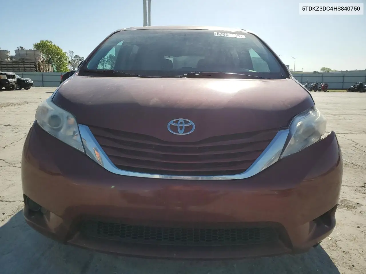 5TDKZ3DC4HS840750 2017 Toyota Sienna Le