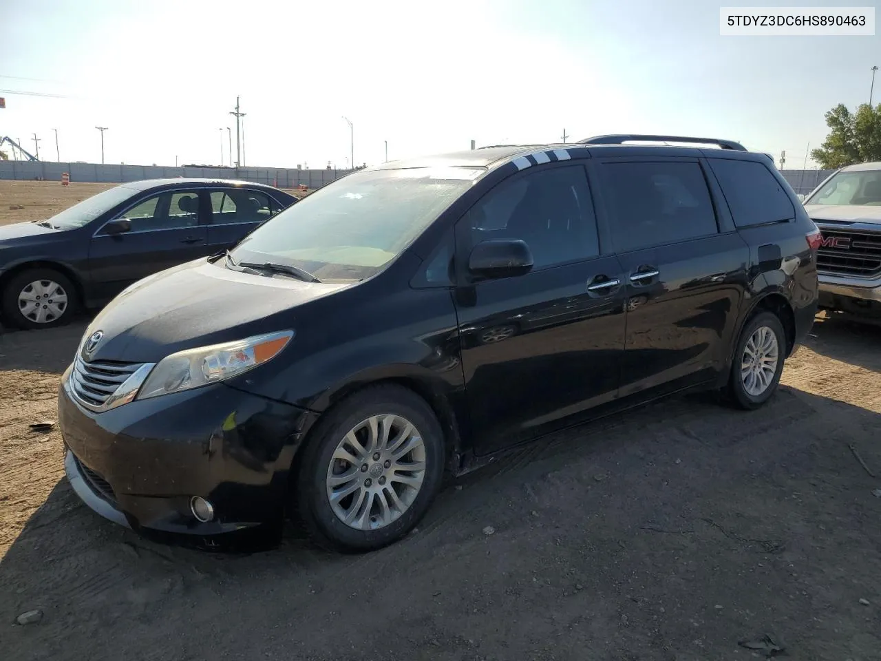 2017 Toyota Sienna Xle VIN: 5TDYZ3DC6HS890463 Lot: 70916674