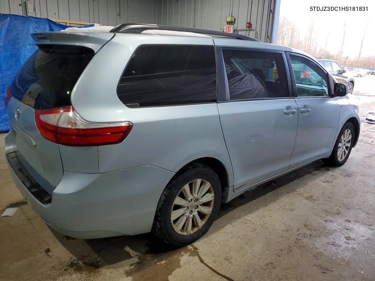 5TDJZ3DC1HS181831 2017 Toyota Sienna Le