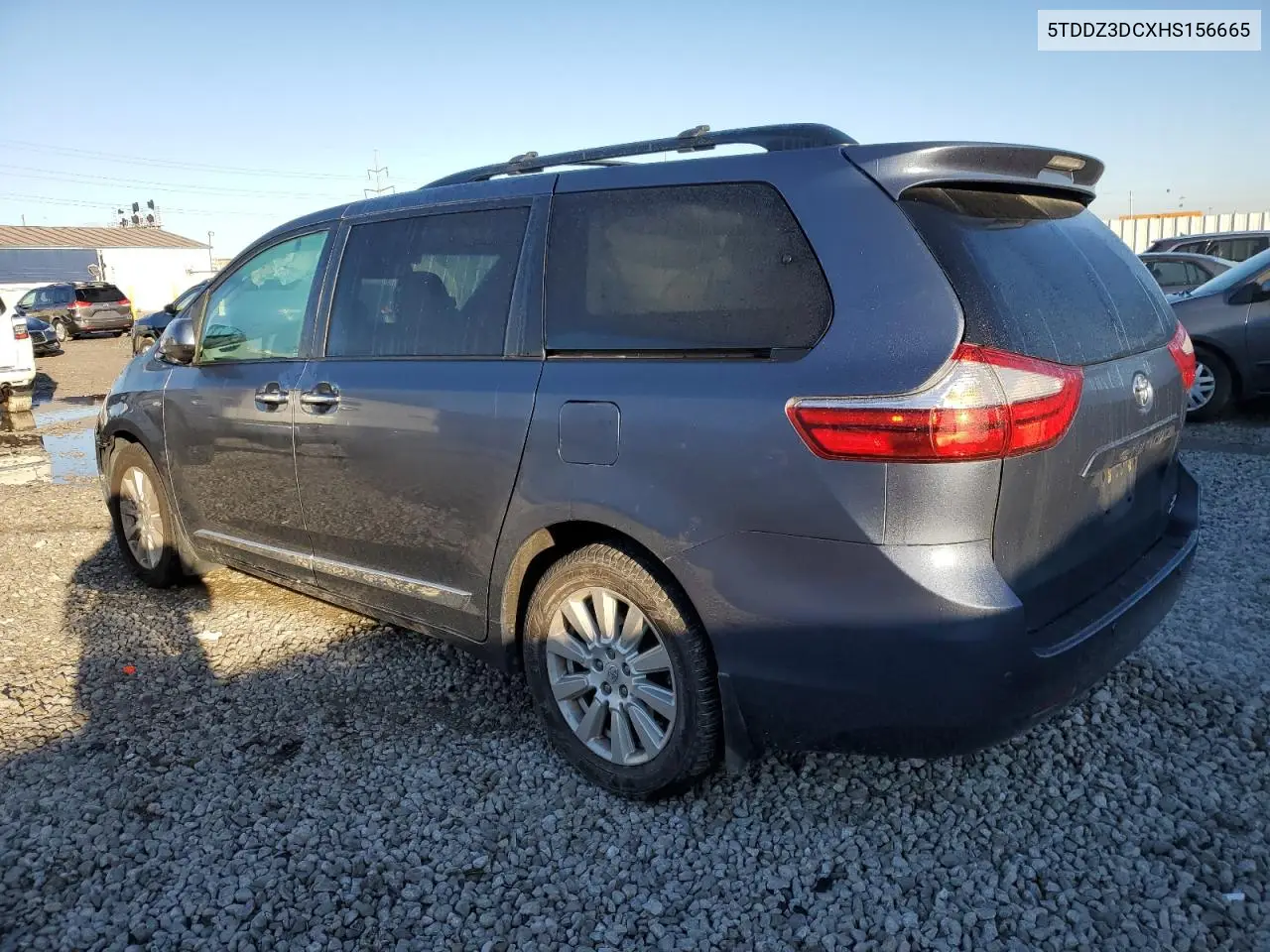5TDDZ3DCXHS156665 2017 Toyota Sienna Xle