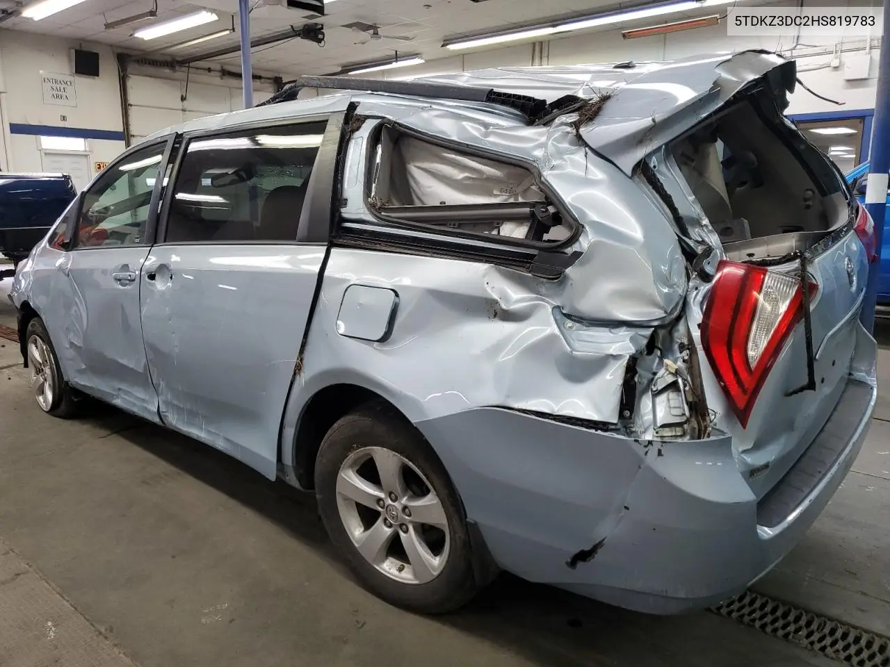 5TDKZ3DC2HS819783 2017 Toyota Sienna Le