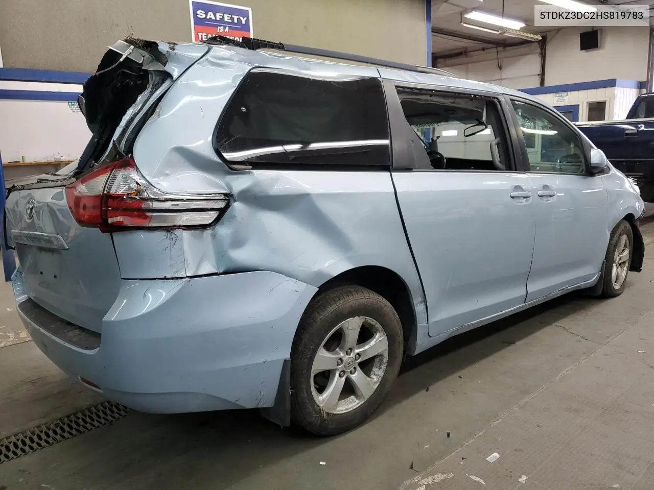 5TDKZ3DC2HS819783 2017 Toyota Sienna Le