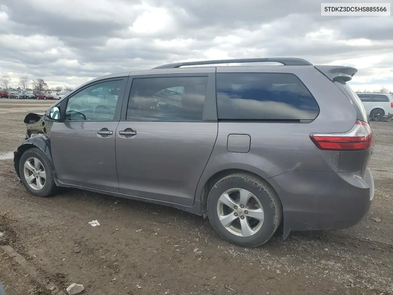 5TDKZ3DC5HS885566 2017 Toyota Sienna Le