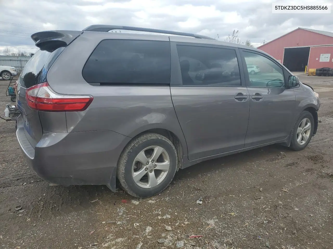 5TDKZ3DC5HS885566 2017 Toyota Sienna Le