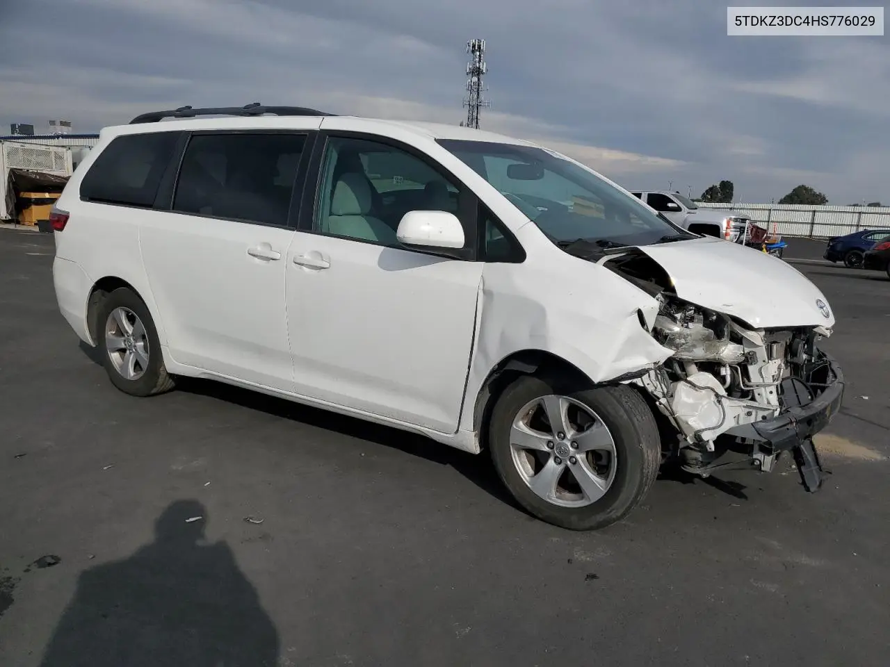 5TDKZ3DC4HS776029 2017 Toyota Sienna Le