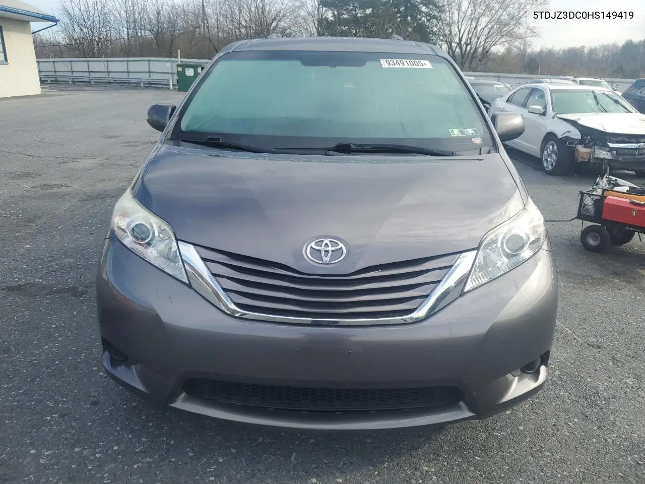5TDJZ3DC0HS149419 2017 Toyota Sienna Le