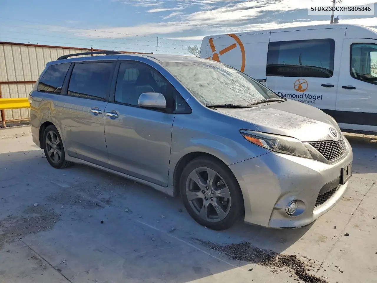 5TDXZ3DCXHS805846 2017 Toyota Sienna Se