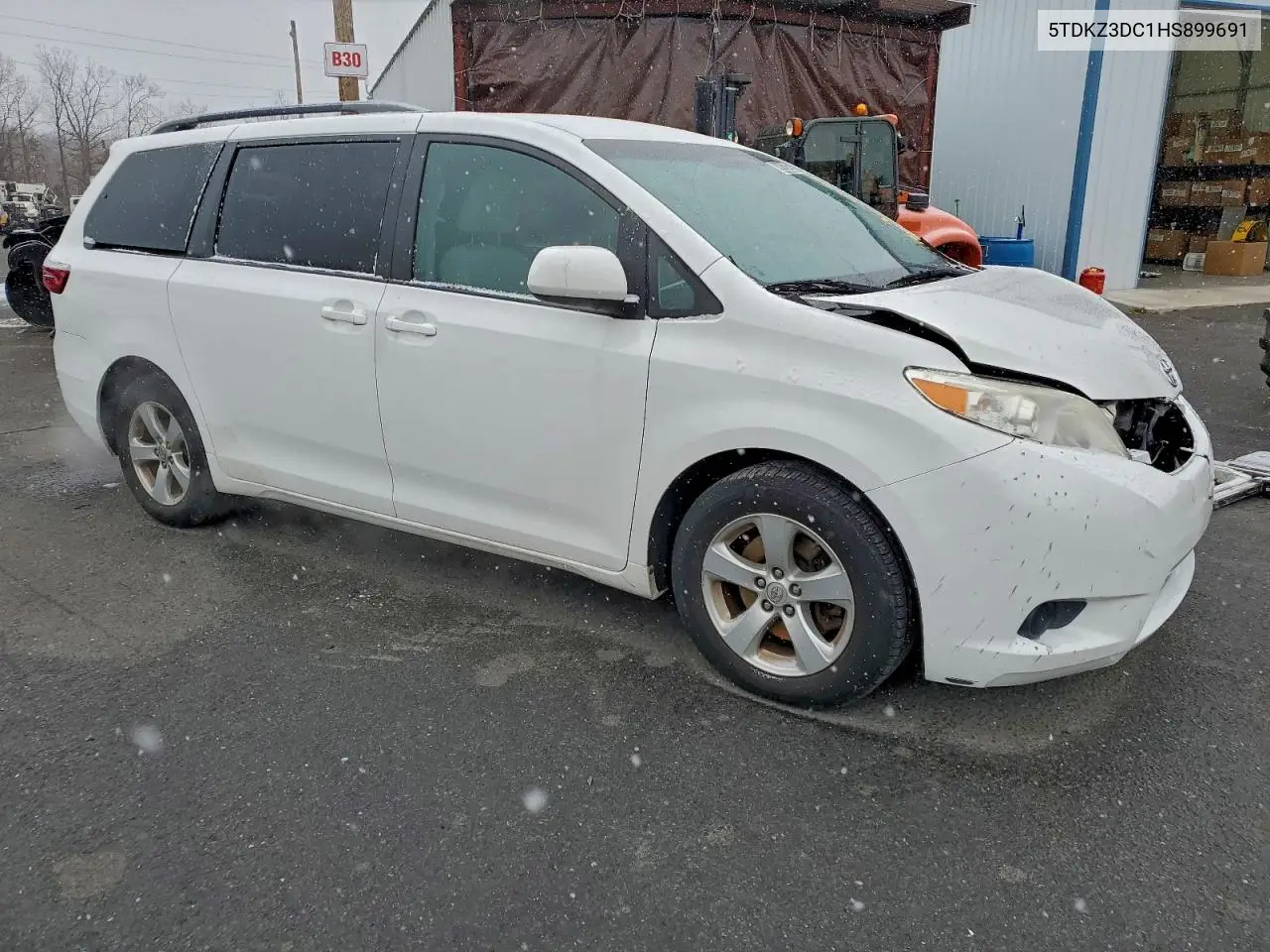 5TDKZ3DC1HS899691 2017 Toyota Sienna Le