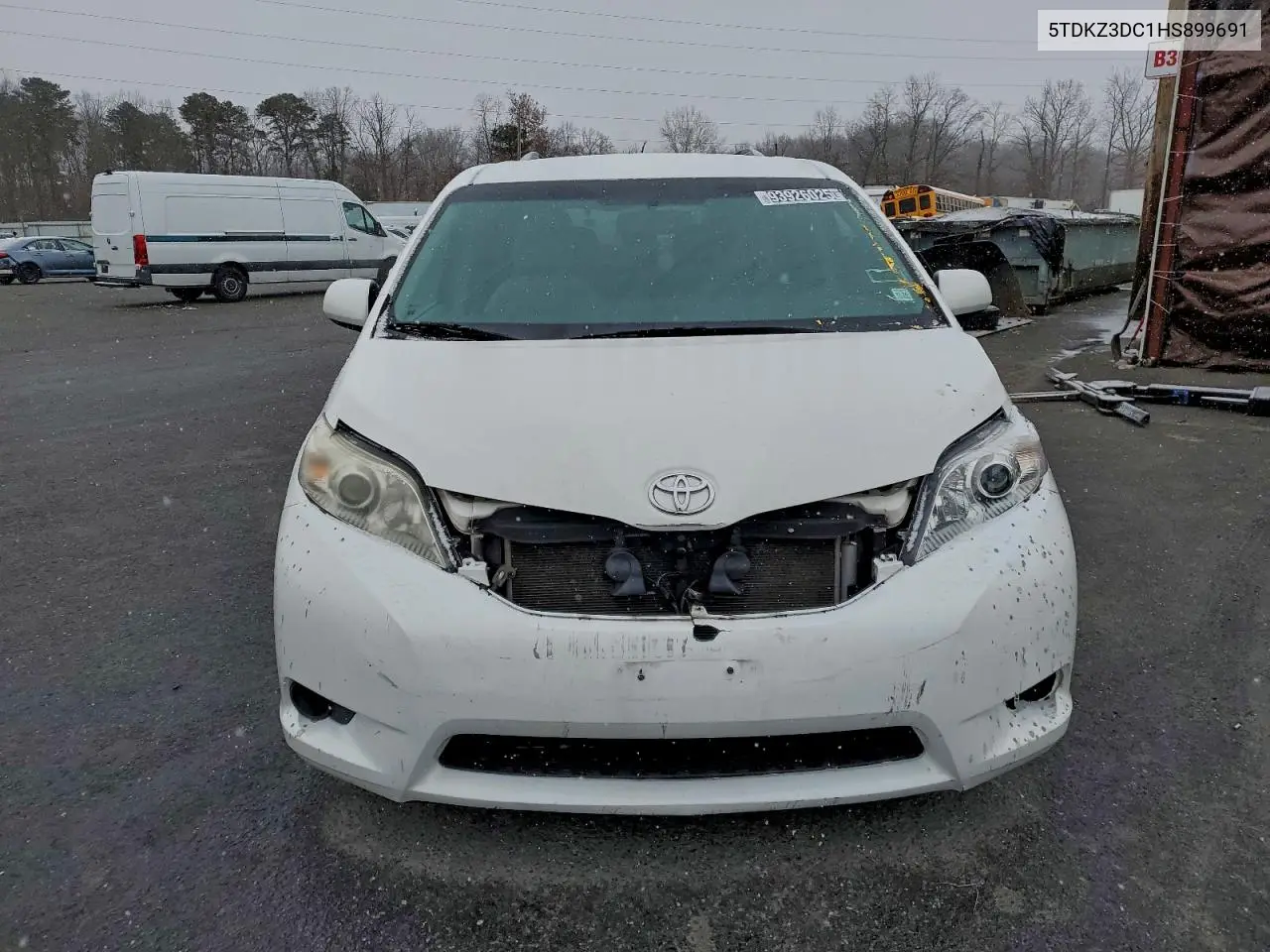 5TDKZ3DC1HS899691 2017 Toyota Sienna Le