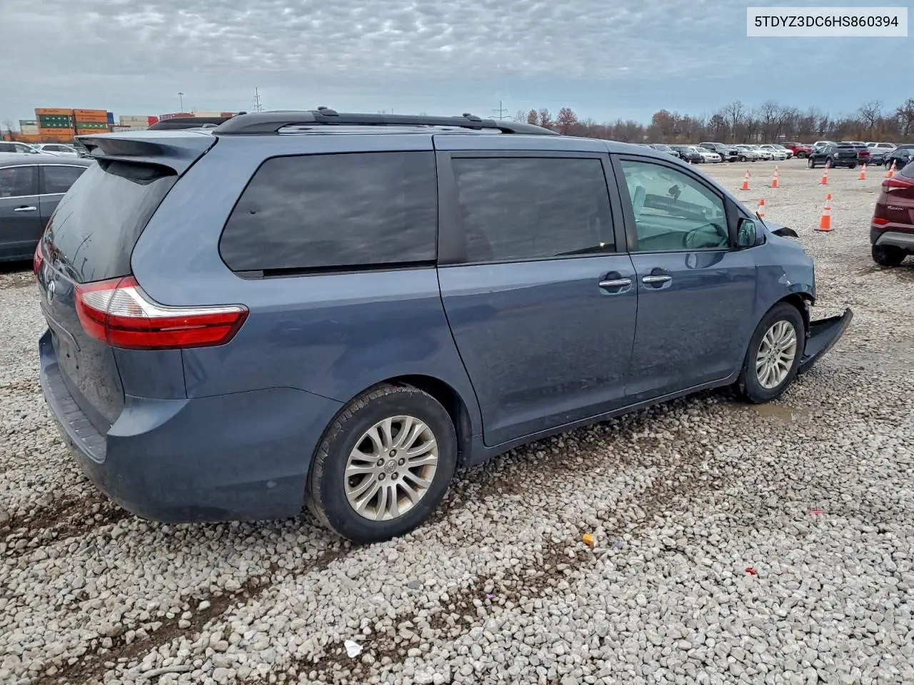 5TDYZ3DC6HS860394 2017 Toyota Sienna Xle